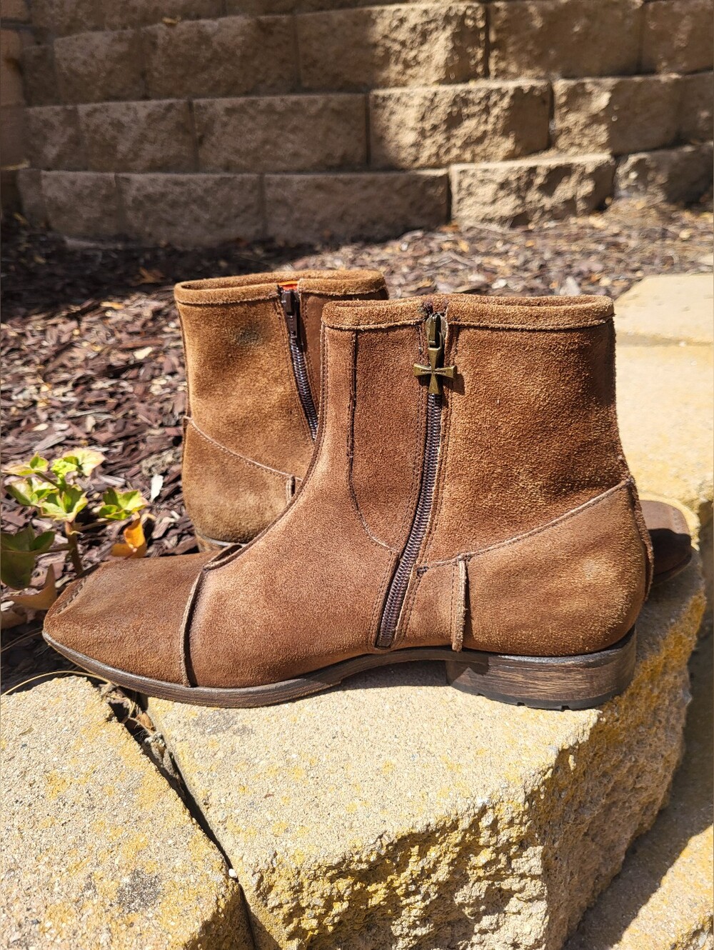 Mark NASON suede Boots, Made In ITALY